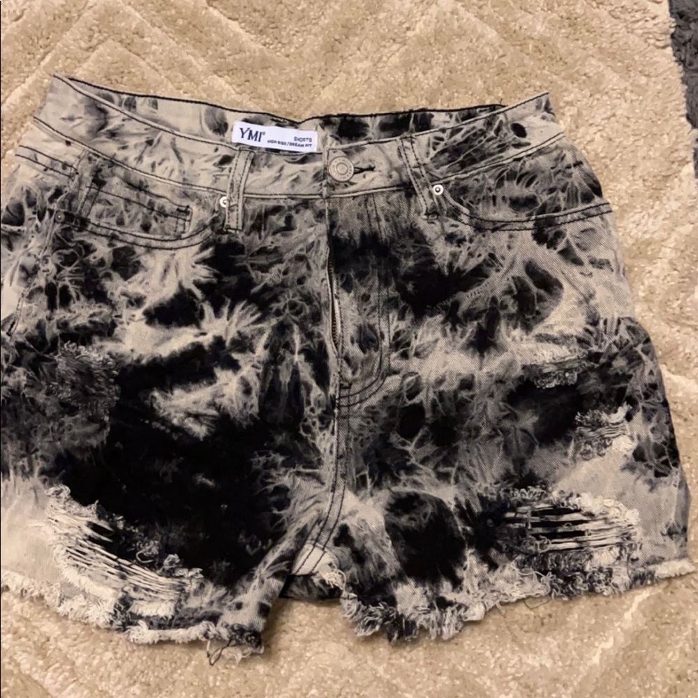 Ymi tye dye shorts